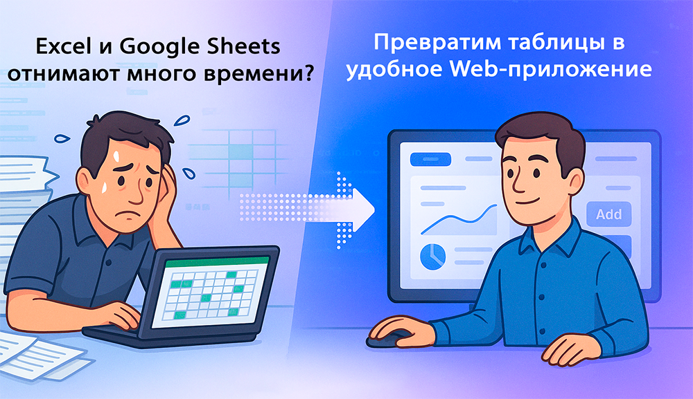 Сравнение Excel и нашего web-приложения